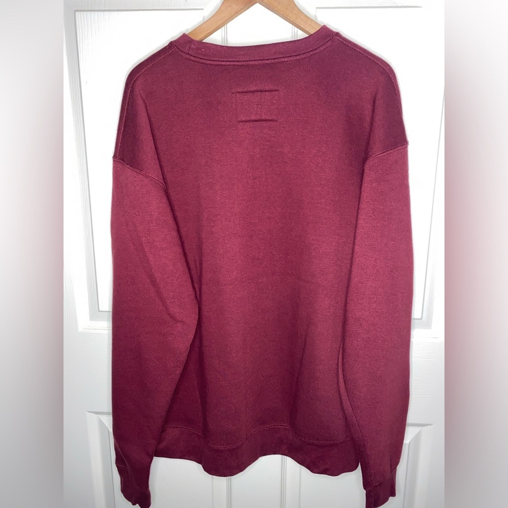 Harvard University Crewneck Sweatshirt XL Maroon Bay State Apparel Authentic - Picture 5 of 6